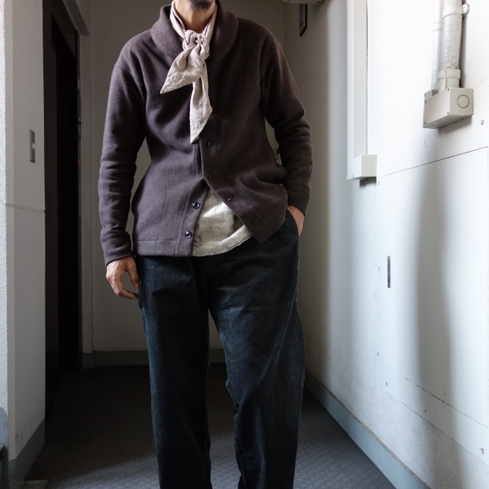11月の製作 / classic shawlcollar wool jacket_e0130546_13160491.jpg