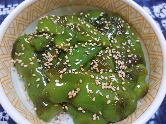 9/19夜勤明け キリン一番搾り黒、Takara焼酎ハイボール梅干割り、えのき醤油バター、油揚げブリトー、ピーマン丼@自宅_b0042308_16310977.jpg