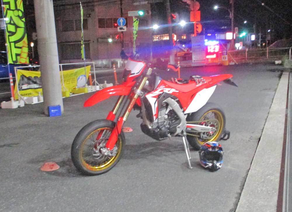 S田サン号 GPZ900RニンジャとMT-09・CRF450Lと久しぶりの夜走り~ヽ(^。^)ノ_f0174721_17241150.jpg