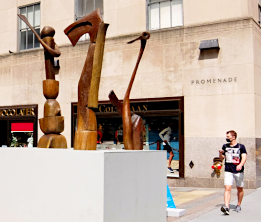 第二回フリーズ・スカルプチャー・アット・ロックフェラー・センター（Frieze Sculpture at Rockefeller Center）_b0007805_06203104.jpg