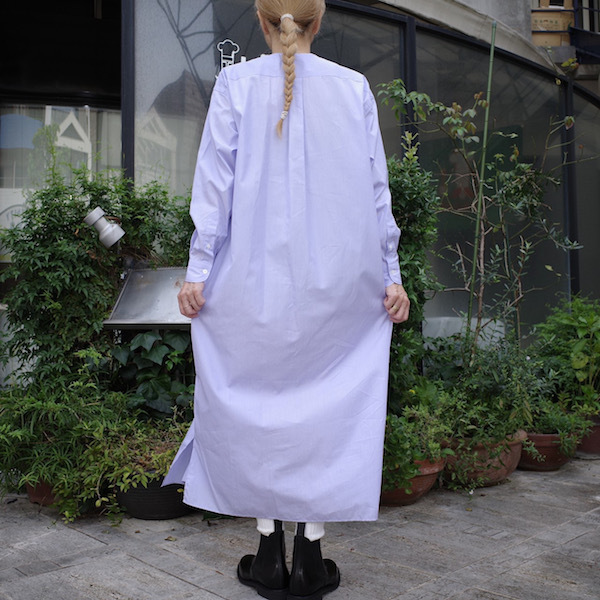 ポプリンシャツワンピース COMOLI_d0364239_18442562.jpg