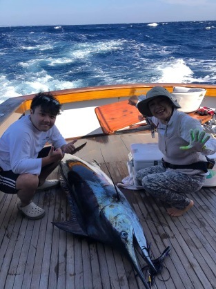 大王沖でクロカジキ出たー‼️_f0009039_17223157.jpeg