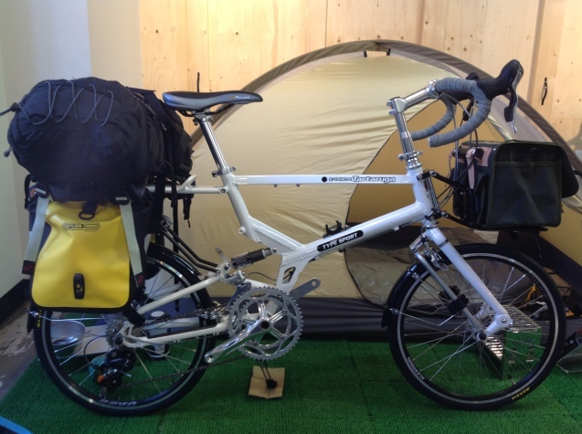 Tartaruga Type Sport GT ソロキャンプ仕様 イメージ展示しました。_d0197762_13321876.jpg