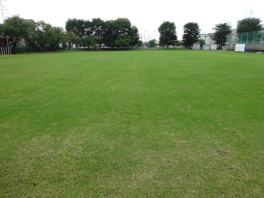 R2 9月の13小校庭芝生 冬芝の種まき終了 佐野いくお都議 元小平市議 のブログ R2 9月の13小校庭芝生 冬芝の種まき終了 佐野いくお都議 元小平市議 のブログ