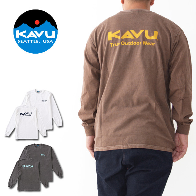 KAVU [カブー] TOW L/S Tee [19821312] トゥルーアウトドアウエア ロングスリーブTシャツ・長袖Tシャツ・MEN\'S _f0051306_17115986.jpg