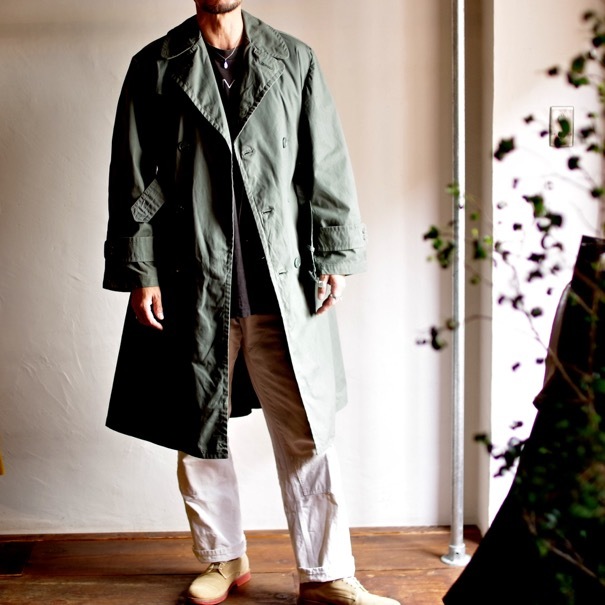 70s 米軍 NAM戦期71年製 ARMY GREEN274 RAINCOAT