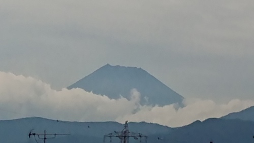 9月22日　今朝の富士山です_d0390236_14194982.jpg