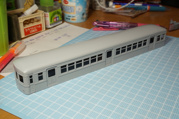 鉄道模型・HO】のぞみ工房 旧国クハ68を作る・1 : kazuの日々の