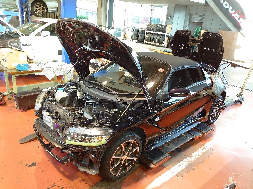 ホンダ S660 HKS 水冷式オイルクーラーキット 未使用品 車種別オイル