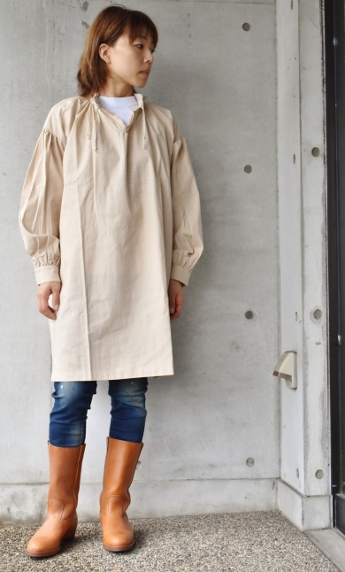 PLEATS LONG SHIRTS England MADE_d0152280_14105152.jpg