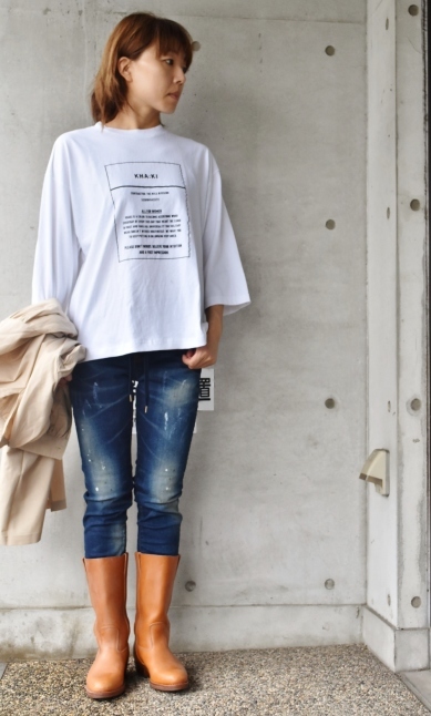 PLEATS LONG SHIRTS England MADE_d0152280_14271998.jpg
