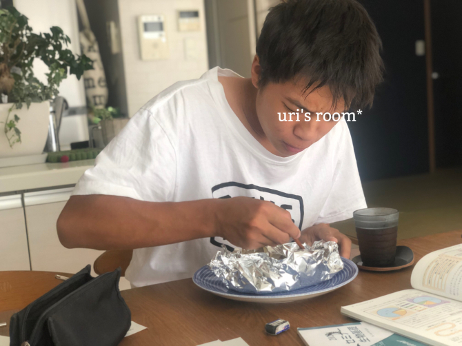育ち盛りの男子メシ。_a0341288_17475725.jpg