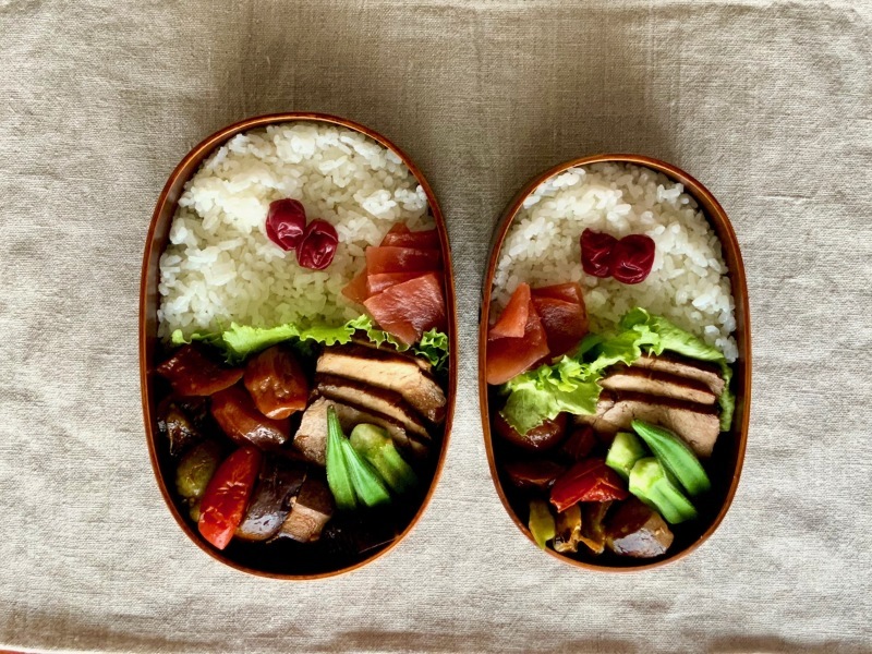 煮豚弁当_d0367334_08470414.jpg