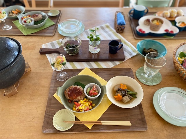 Silver week その3 長男と孫とテーブルを囲んで♪_a0165160_09080840.jpg