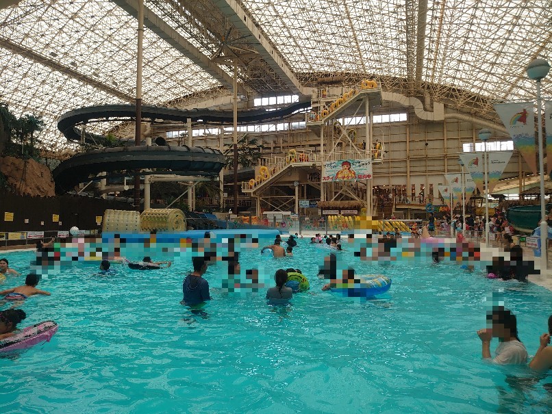 いわき市 スパリゾートハワイアンズに再訪 １ ウォーターパークとランチ 裕介のブログ