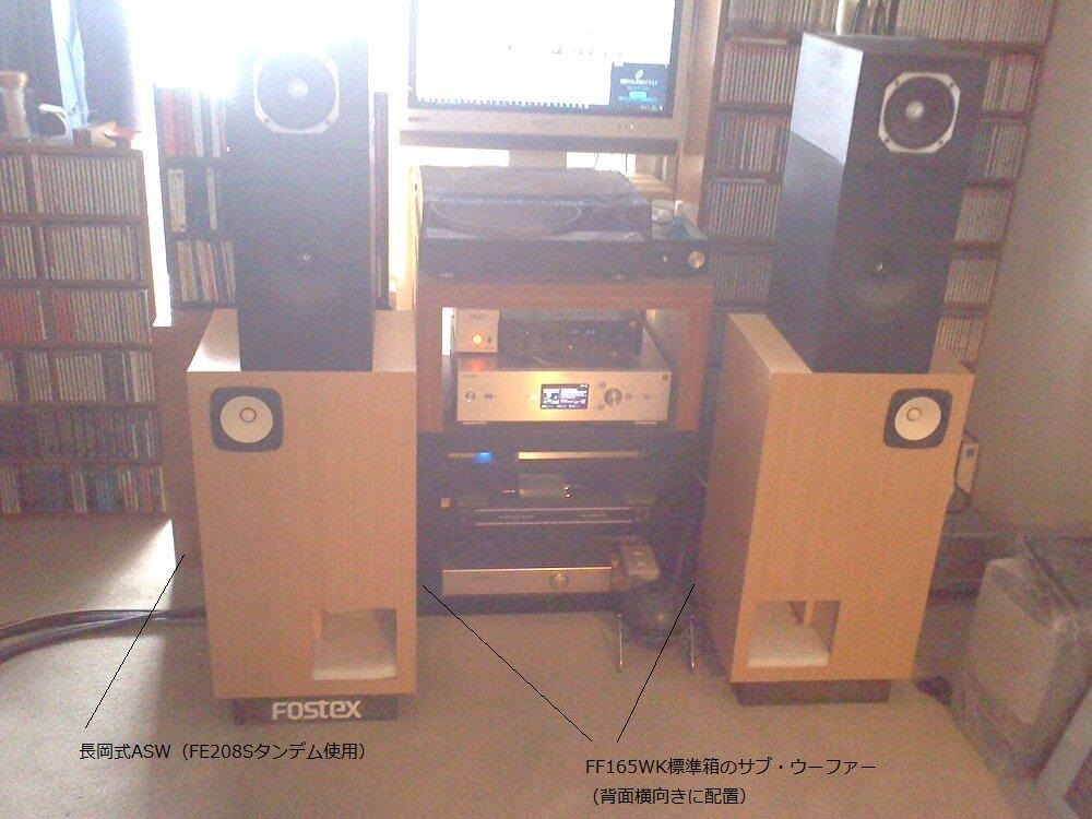 D58ES バックロードホーン 自作バックロードホーンスピーカー