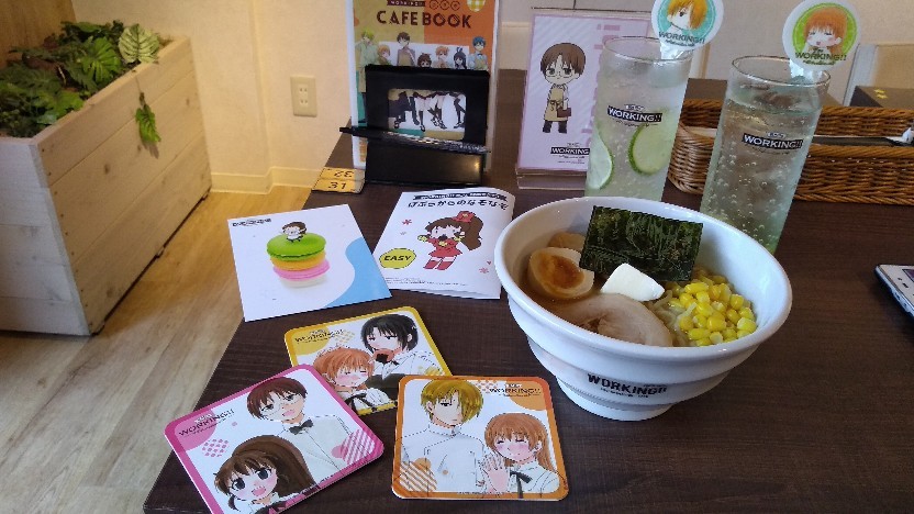 Working コラボカフェに行ってきました 気の向くままに As The Fancy Takes One
