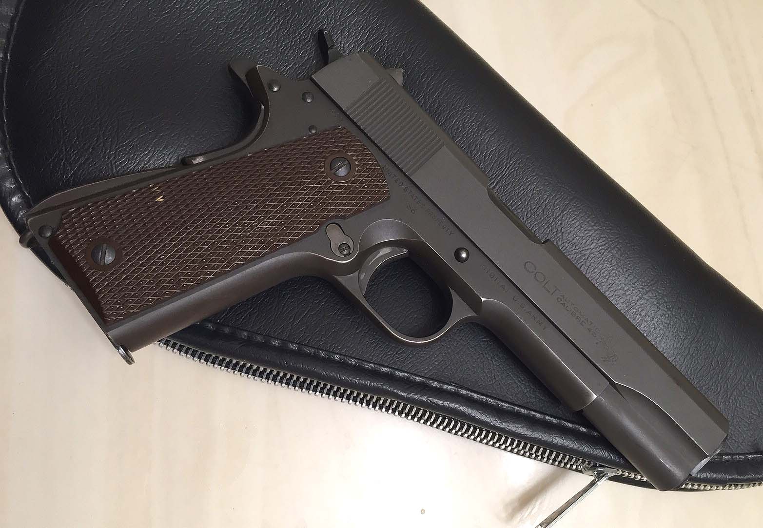 【値下】KSC コルトガバメントM1911 コマーシャルミリタリー ゆるほびっ！:KSC M1911A1コマーシャルミリタリー その1