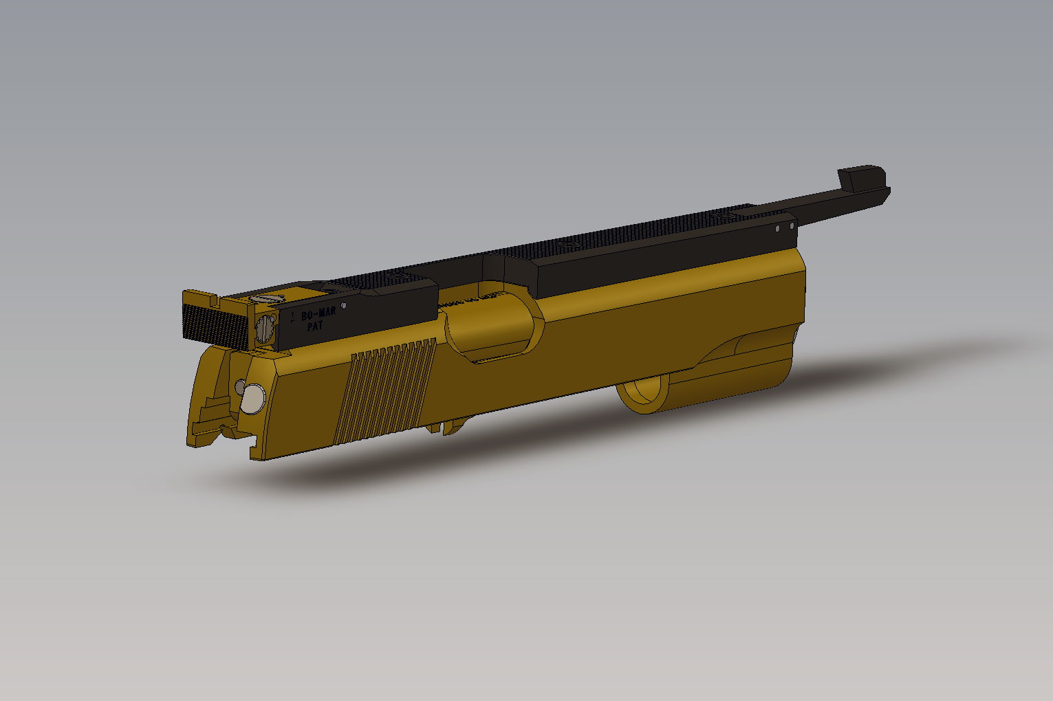 ZEKE・真鍮45オート用のカスタムスライドを製作中です。 : Products