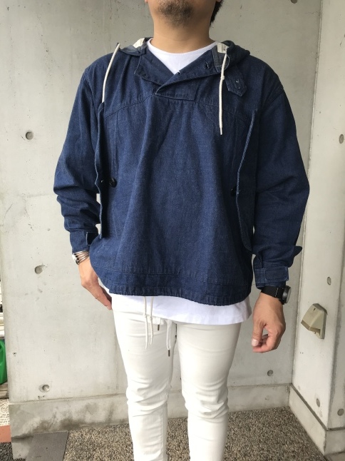H. UNIT DENIM PULL PARKA お買い得★_d0152280_11202836.jpeg