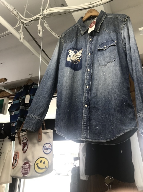 Kato Indigo DENIM STAND SHIRTS_d0152280_12393278.jpeg