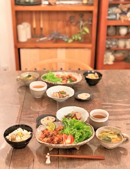 「いちじくのコンポート」 と 「おうちごはん」_d0249193_17310636.jpg