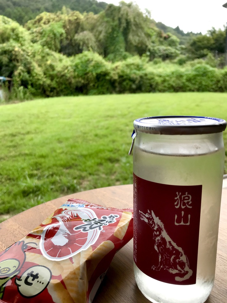 芝刈りせずに飲んでます(´・ω・`)_c0212604_11132420.jpg