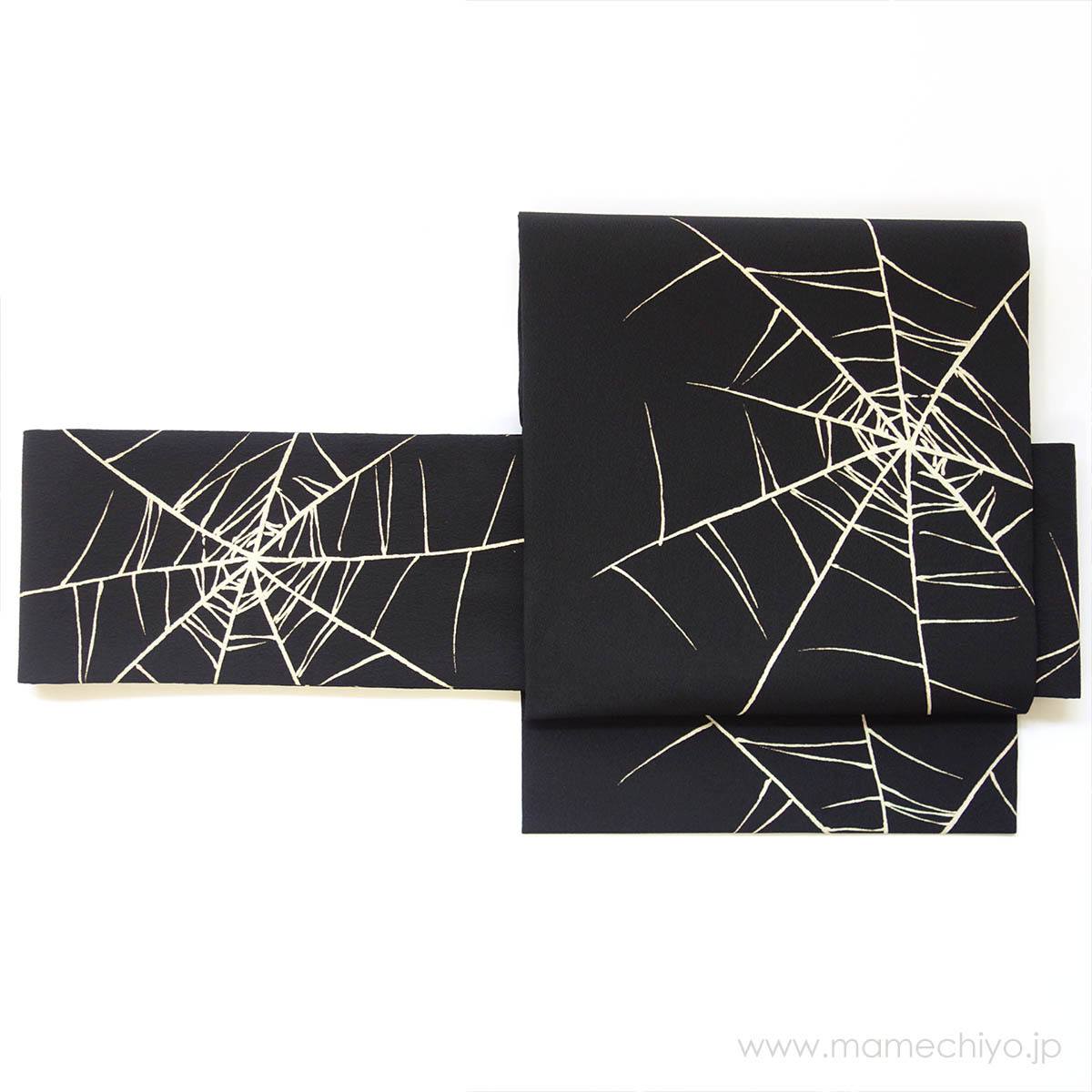 蜘蛛の巣の帯が入荷しました！ : mamechiyo modern Blog