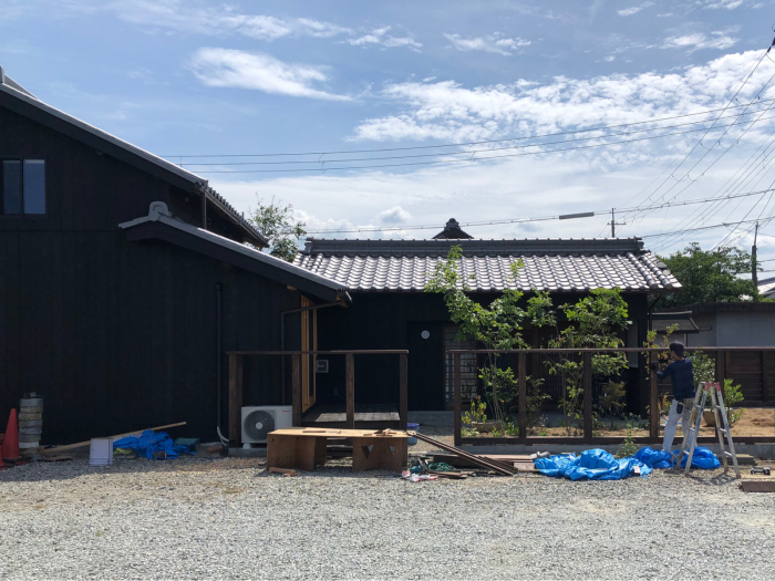 民家改修 桜井の家　外部と納屋工事 before after_a0116442_04310447.jpg