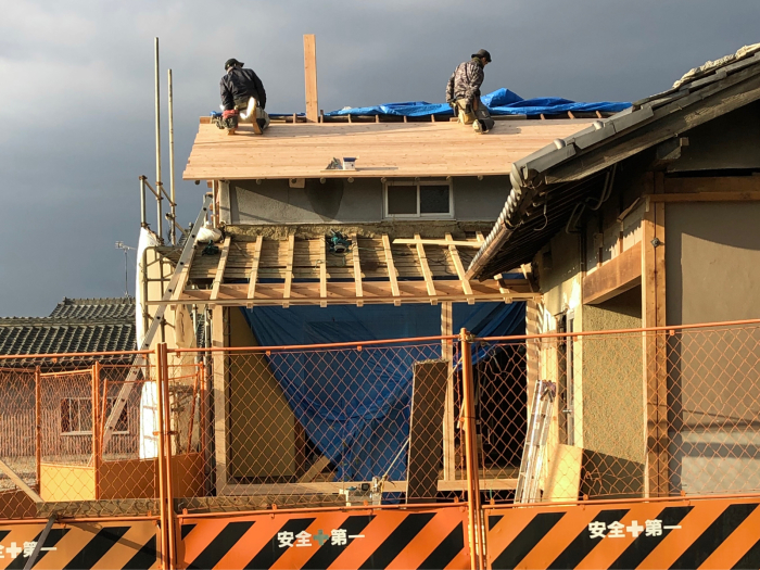 民家改修 桜井の家　外部と納屋工事 before after_a0116442_05192598.jpg