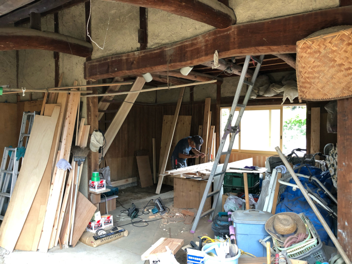 民家改修 桜井の家　外部と納屋工事 before after_a0116442_14530521.jpg