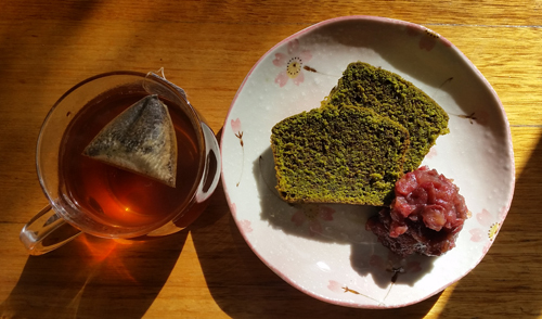 絶滅危惧種と抹茶パウンドケーキ_d0368073_13033509.jpg
