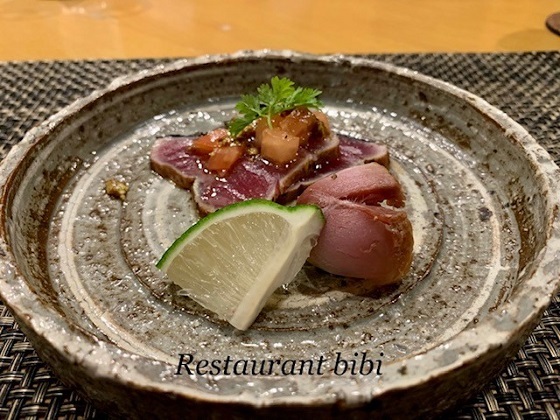 宮崎 魚食屋れすとらん びび/魚のコース料理_c0399250_15553093.jpg