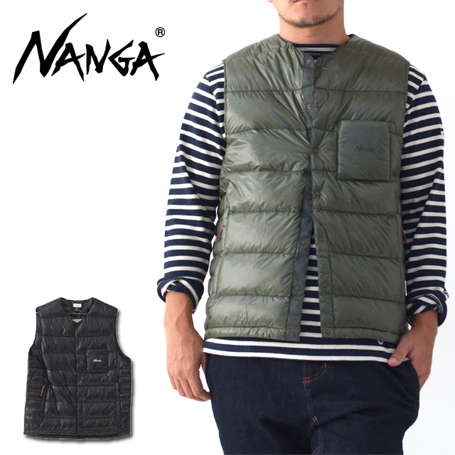 NANGA [ナンガ] M's INNER DOWN VEST [N1Id] インナーダウンベスト