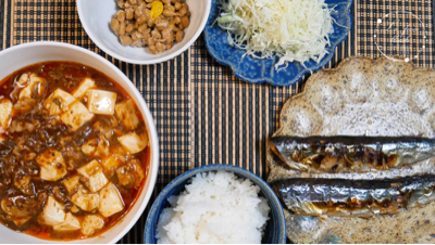 『夕焼け』と『シュールな賄い飯』&#127834;_d0361125_23170512.jpg