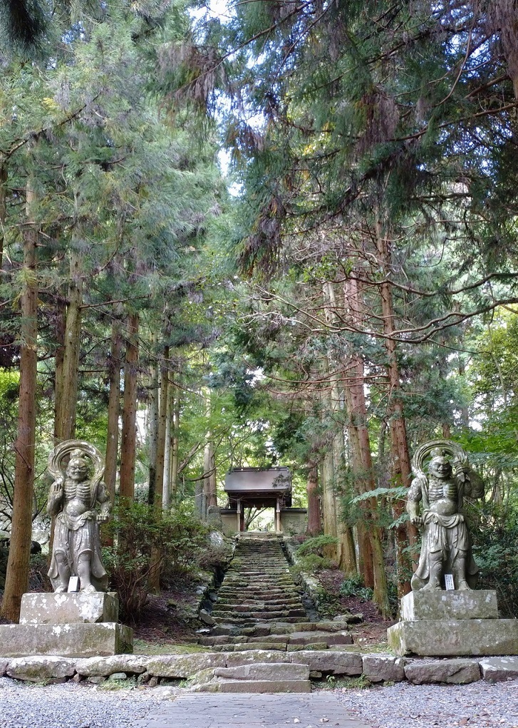 大分宮崎熊本霞旅　3.両子寺の仁王像_c0002171_23300031.jpg