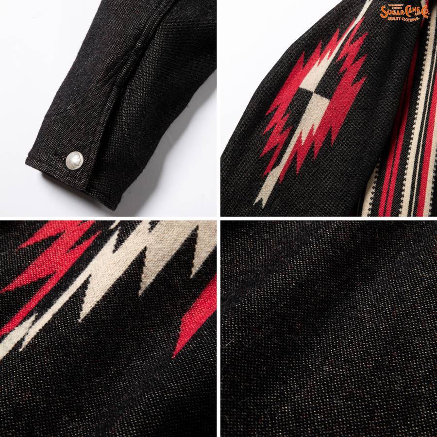 SUGAR CANE(シュガーケーン) Lot No. SC14771 / NATIVE AMERICAN WOOL BLANKET JACKET_c0204678_18531722.jpg