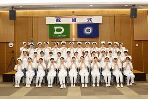 戴帽式を行いました。_e0196791_11102569.jpg