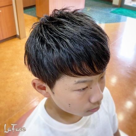 校則ｏｋ 中学生カットもカッコ良くね 君津市の美容室 ラフェイス Laface のブログ 一人でボチボチやってま す