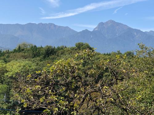 快晴の、秋の１日、やっと、絵描きさんがお泊まり頂きました。入笠山登山⛰、今日も、昨日も、２日連続で行かれました。_d0338282_10322076.jpg