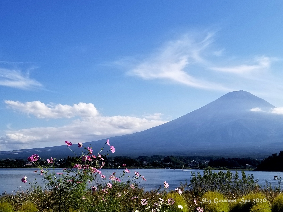 富士山 を見にドライブに行った日 その3 河口湖 大石公園花街道 へ 年9月 空とグルメと温泉と 富士山 を見にドライブに行った日 その3 河口湖 大石公園花街道 へ 年9月 空とグルメと温泉と