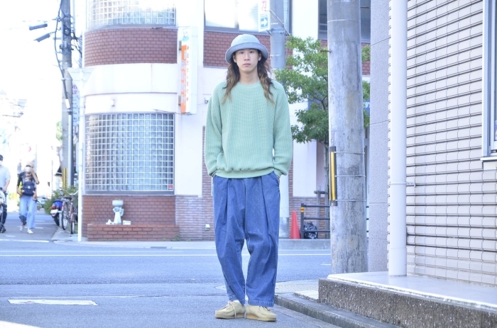 \"Relax Fit\"<<WAFFUL HOUSE(MINT)>>Style~KODAI~_c0167336_21464062.jpg
