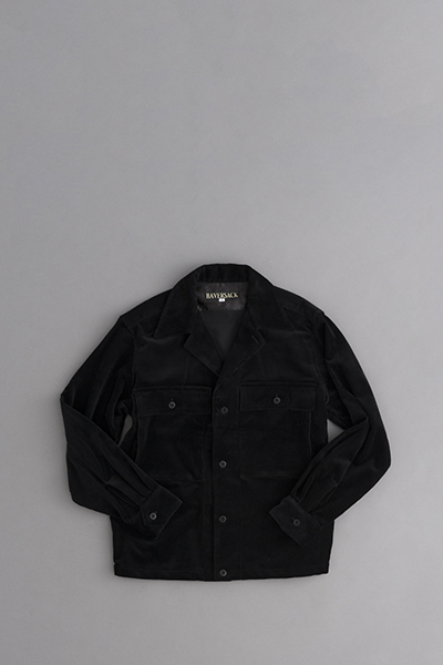 HAVERSACK Corduroy Shirt Jacket (Black)_d0120442_19445612.jpg