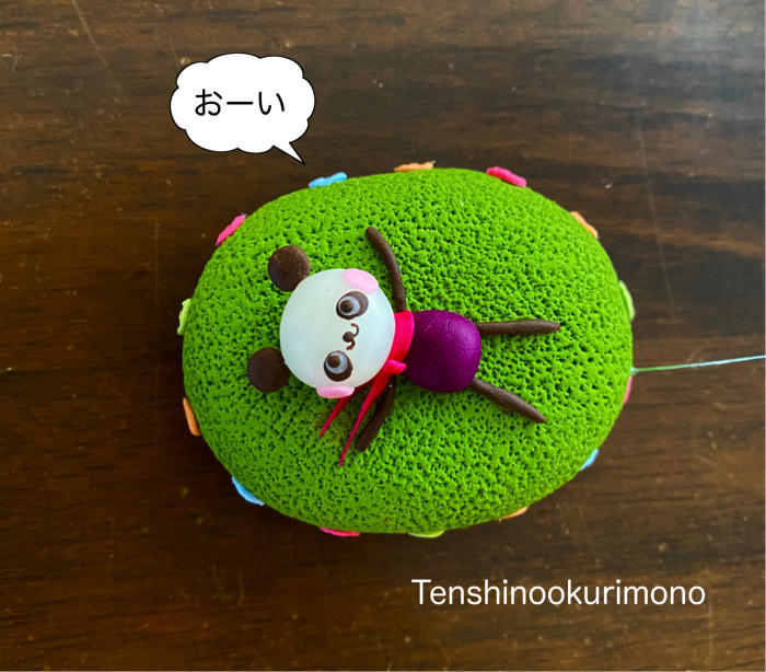 パンダ君 Decoクレイクラフト教室 花の工房 天使の贈り物 パンダ君 Decoクレイクラフト教室 花の工房 天使の贈り物