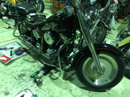 95FLSTF フォークOH続き 10/3/2020_c0133351_19462231.jpg