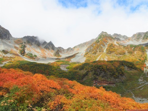 上高地～涸沢　紅葉散策　　2020.9.30～10.１_b0335256_11153154.jpg