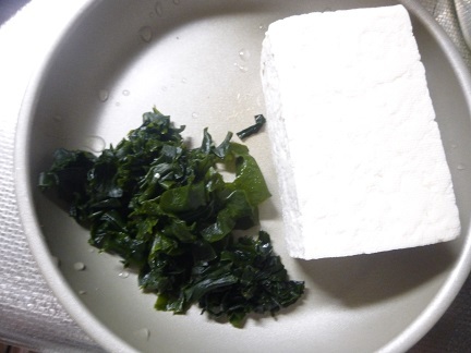 豆腐とワカメのチヂミ_b0198109_19494751.jpg