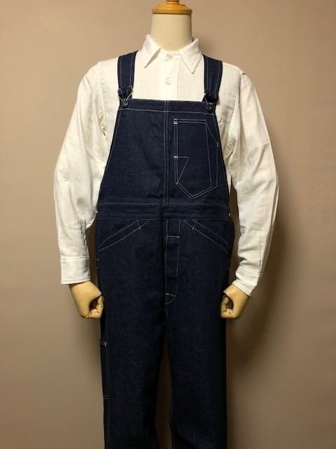 Dapper\'s LOT1428Classical Railroader Bib Overalls Type Outside Seamless_c0144020_13284939.jpg