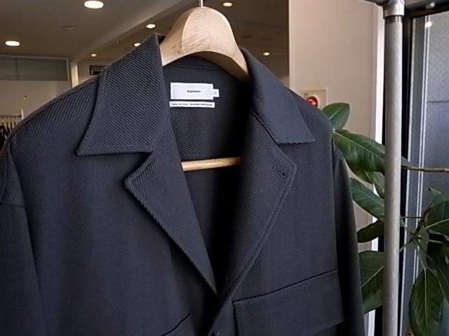Graphpaper Wool Kersey Fatigue Shirt_d0269455_20285444.jpeg