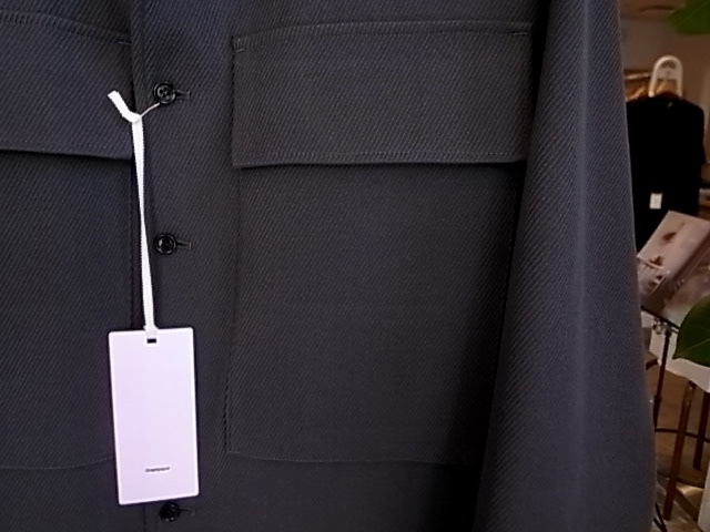 Graphpaper Wool Kersey Fatigue Shirt_d0269455_20285567.jpeg